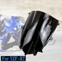 ราคา Motorcycle Accessories Fit for 2022 - 2023 YAMAHA YZF-R7 YZF R7 Windshield Windscreen Black Clear (56854156205)