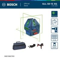 ราคา BOSCH GLL 50-15 XG Professional เครื่องเลเซอร์วัดระดับ 3 เส้น 360° สีเขียว (รหัส 06010657K0) (48950605686)