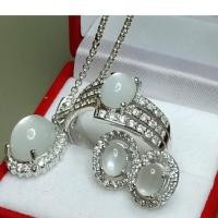 ราคา มุกดาหาร ชุดแหวน จี้ ต่างหู มุกดาหารแท้ (44107508936)