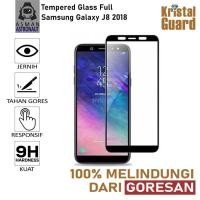 ราคา LAYAR กระจกนิรภัยเต็มแก้วสําหรับ Samsung Galaxy J8 | ฟิล์มกันรอยหน้าจอ CrystalGuard - สีดํา (51201180877)