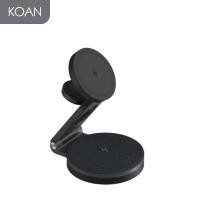 ราคา แท่นชาร์จไร้สาย ADAM elements Mag 360 Qi2 3-in-1 Foldable Travel Charging Station - แท่นชาร์จมือถือพกพา กำลังไฟสูงสุด15W (29020903405)