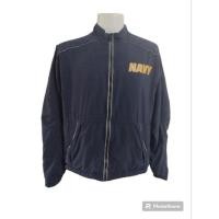 ราคา เสื้อแจ็คเก็ตแบรนด์ NAVY RUNNING JACKET Size M มือ2 (23372414494)