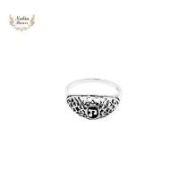 ราคา แหวนนะโมเงินแท้ 92.5 ลายฉลุ (29932680707)