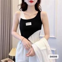 ราคา CF0584 (มี 4 สี) เสื้อกล้ามผ้ายืด เสื้อไหมแขนกุดผ้ายืด ผ้านิ่ม สวมใส่สบาย (34006) (20276416068)