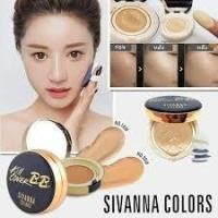 ราคา ของแท้ Sivanna แป้งคุชชั่น (ตลับจริง+รีฟิล) HF672 BB Kill Cover Cushion Sivanna (5435392604)