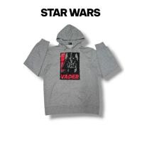 ราคา เสื้อสเวตเตอร์ฮู้ด STAR WARS มือสอง สีเทาลายสวย อก44-46S269⚡ (27093625770)