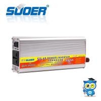ราคา SUOER อินเวอร์เตอร์ Inverter ขนาด 12V2000VA (750W) แปลงไฟแบตเตอรี่ DC 12V เป็น AC 220V Model: SUA-2000AF (905108674)