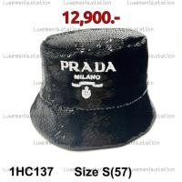 ราคา [พร้อมส่ง]: New!! Prada Bucket Hat ‼️ก่อนกดสั่งรบกวนทักมาเช็คสต๊อคก่อนนะคะ‼️ (44360775188)