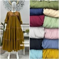 ราคา SALVINA YS / MIDI LACE TILE COLOR UNIQLO/LD 108 PB 130 (40605733074)