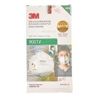 ราคา 3M 9001V หน้ากากอนามัย N95 หน้ากากป้องกัน ฝุ่น ละออง PM 2.5 แบบพับได้ พร้อมวาล์วระบายอากาศ สายคล้องหู (4391492554)