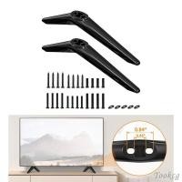ราคา [Tookcg] 2 ชิ้น Anti Slip ติดตั้งง่าย Tabletop TV Stand Base TV Legs สําหรับ 0.45" ถึง (53403937947)