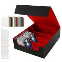 ราคา กล่องการ์ดเกม กล่องสําหรับ 3200 + การ์ด PU หนัง Commander การ์ดแม่เหล็กปิดการ์ดสําหรับ Magic การ์ดเกม (26817598967)