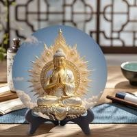 ราคา รูปปั้นพระพุทธเจ้า ตกแต่งโต๊ะทำงาน พระศากยมุนีสงบสุข รูปปั้นพระพุทธเจ้าซุนจู รูปปั้นพระพุทธเจ้ากรอบ พระแม่กวนอิม 7DJJ (44167317755)