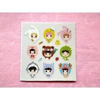 ราคา สติ๊กเกอร์แฟนอาร์ตexo แผ่นละ 50 บาท (23644587446)
