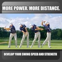 ราคา ผู้ฝึกวงสวิงกอล์ฟ Swing PLAYEAGLE Trainer Aid for Strength and Tempo Golf Training (25982550310)