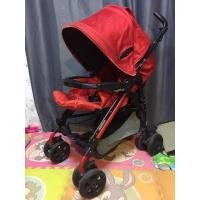 ราคา รถเข็นเด็กมือสอง Peg perego สีแดงสด สภาพใหม่ (3121827599)