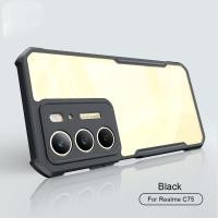 ราคา เคส กันกระแทก ขอบดำ For Realme C75 เคสหลังใส หลังแข็ง ขอบนิ่ม (27968055757)