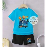 ราคา Lexander Fashion Kids Black Pants Set for Girls and Boys Trending Viral Upin Ipin Tayo Image (53600897599)