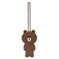 ราคา LINE FRIENDS TRAVEL NAME TAG BROWN (561416275)