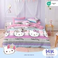 ราคา STAR9 - ผ้าปูที่นอนเด็ก ผ้าปูที่นอนกันเลื่อน Hello Kitty Motif (40305737104)