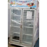 ราคา 17100098 ตู้แช่เย็นกระจก 2 ประตู ยี่ห้อ MIRAGE รุ่น BC-740I(27คิว)**ตำหนิจากการขนส่งบุบด้านหลังเล็กน้อยรับประกัน3เดือน (732319215)