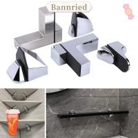 ราคา BANNRIEDSG ที่วางชั้นวางกระจก Home Improvement Bracket Wall Mount ตู้เสื้อผ้าตู้ลิ้นชัก Frameless Brackets (41967273904)