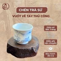 ราคา ถ้วยน้ําชาลายครามลายมือ อันธอค [รหัส CVV12] - Made in Bat Trang (29980273396)