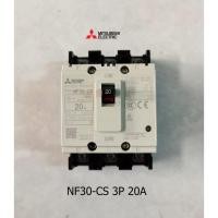 ราคา MITSUBISHI MCCB NF30-CS 3P 20A เบรคเกอร์มิตซูบิชิแท้ (1884402842)