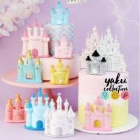 ราคา [YAKU] Princess Castle เค้ก Topper เค้กตกแต่งตุ๊กตาปราสาทซิลิโคนซิลิโคนซิลิโคนคริสต์มาสคริสต์มาสปราสาทตกแต่งเค้ก (45403944765)