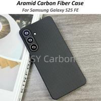 ราคา Kevlar Aramid ฝาครอบแม่เหล็กสําหรับ Samsung Galaxy s25 FE เคสคาร์บอนไฟเบอร์แท้บางเฉียบฝาครอบโทรศัพท์เบาพิเศษหรูหรา (55954436558)