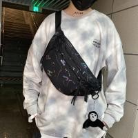 ราคา กระเป๋าสะพายข้าง กระเป๋าคาดเอว อเนกประสงค์ กันน้ำ สำหรับผู้ชาย Men Ulzzang New Fashion Crossbody bag Chest Bag (8484662926)