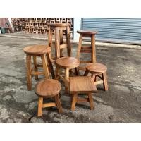 ราคา เก้าอี้ไม้ สตูล หน้าเรียบ วินเทจไม้จามจุรี 7ขนาดสีไม้ธรรมชาติ เก้าอี้เล็ก ม้านั่ง เก้าอี้เดี่ยว เก้าอี้บาร์ (28053292883)