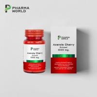 ราคา อะเซโรล่าเชอร์รี่ 1000 มก. x 1 ขวด ฟาร์มาเวิลด์ Acerola Cherry Extract 1000 mg. Pharma World อะเซโรล่าสกัด (25368330458)