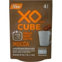 ราคา Xo Cube มอคค่า กาแฟสำเร็จรูปฟรีชดราย (4ซอง) 28g (42627742070)