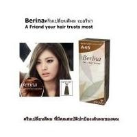 ราคา Berina Hair Color ครีมเปลี่ยนสีผมติดทนนาน ปิดผมขาวสี A46 (228383458)
