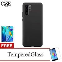 ราคา เคสสําหรับ Huawei P30 Pro - 6.77 นิ้ว - Slim Soft Case - Solid Black - ฟรีกระจกนิรภัย (44303786935)