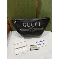 ราคา Gucci print leather belt bag (17473986621)