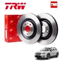 ราคา TRW จานเบรกหน้าและหลัง สำหรับรถยนต์ Subaru XV ปี 2013-on / จานเบรคซูบารุ (5596606393)