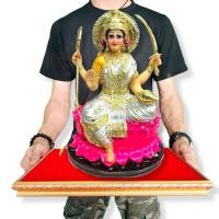 ราคา "พารวย"พระแม่อุมาเทวี งานลงสีปิดทองPremium(กว้าง9นิ้ว สูง30ซม.)ปลุกเสกจากวัดแขก บูชาเสริมศิริมงคลขอพรอำนาจบารมีโชคลาภ H (20688305970)