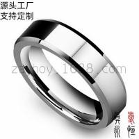 ราคา แหวนเหล็กทังสเตนลายเกาหลี ตกแต่งกระจกดำ เครื่องประดับสำหรับผู้ชาย (55953938808)