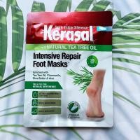 ราคา (Kerasal®) Plus Natural Tea Tree Oil Intensive Repair Foot Masks 2 Premium Foot Masks มาส์กเท้า เท้าแห้ง ลอก เป็นขุย (13480137812)