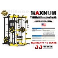 ราคา เครื่องบริหารเสริมสร้างกล้ามเนื้อ Maxnum T101 Multi Function Smith พร้อม ม้านอนยกน้ำหนัก Super Bench+155kg (Commercial) (9556053958)