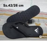 ราคา Sale.!!✅ Adidas รองเท้าแตะหูคีบสีดำ มือสอง size:42/26 cm (25428479323)