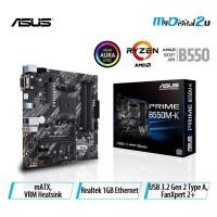 ราคา เมนบอร์ด Asus Prime B550M-K AM4 Ryzen + AMD R5 5600G I R7 5700G I R5 5600X I R5 5950X CPU Combo ข้อเสนอ (26273213081)