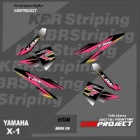 ราคา XRIDE 110 striping XRIDE 110 YAMAHA สติ๊กเกอร์มอเตอร์ไซค์ variation Racing X-1 สติ๊กเกอร์ (57152591126)