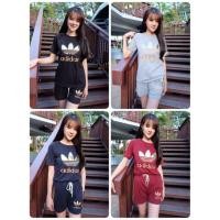 ราคา ชุดเซทขาสั้นแขนสั้นAdidas (4962914251)