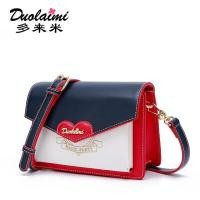 ราคา #330 Duolaimi กระเป๋าสะพายข้างงานแบรนด์งานพรีเมี่ยม ช่องเยอะ ฐาน8.5นิ้ว (7325482639)