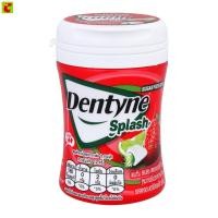 ราคา ขายดี!! เดนทีน สแปลช หมากฝรั่งชูการ์ฟรี รสสตรอว์เบอร์รี่สอดไส้ไลม์ 45.6 ก. (40457171385)
