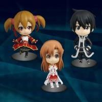 ราคา [ฟิกเกอร์แท้] [SAO] Sword Art Online - Kirito / Asuna / Silica - Chobirume (FuRyu) (23540669840)