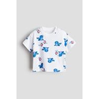 ราคา H&M(เอชแอนด์เอ็ม) เสื้อยืดผ้าคอตตอน เด็กอ่อน 1228637_5 (25333720494)